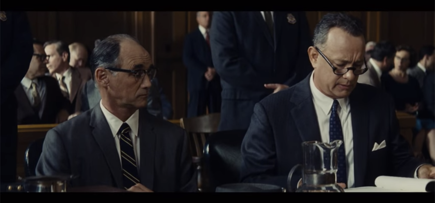 Screenshot from movie Bridge of Spies