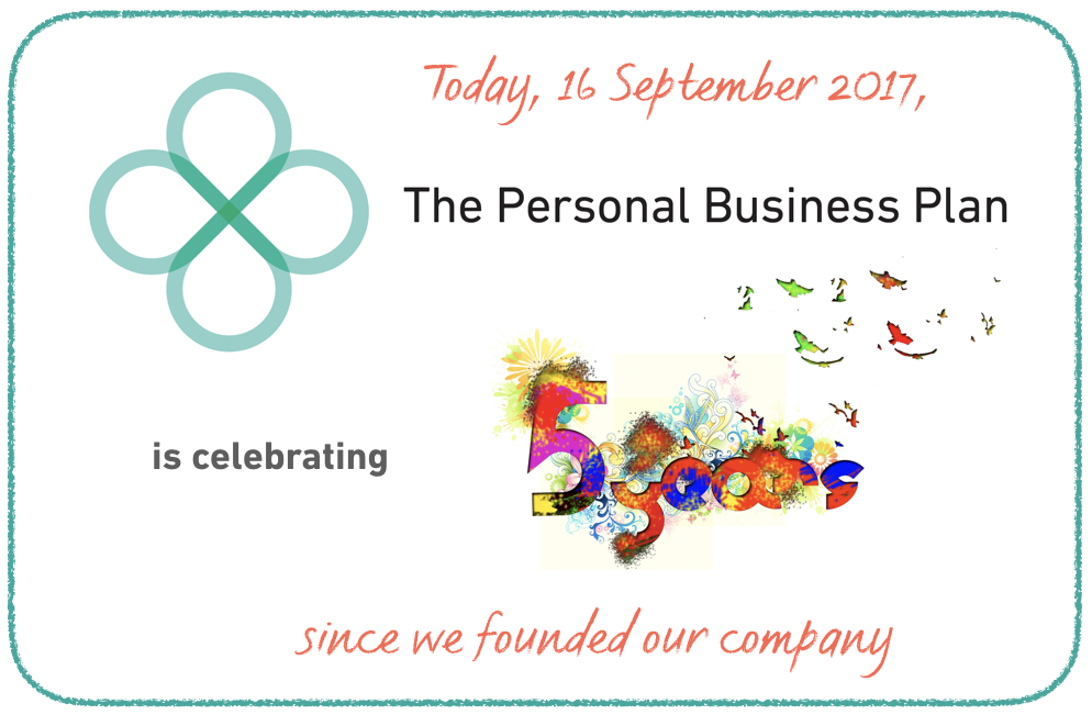 The Personal Business Plan Summit 5 years anniversary