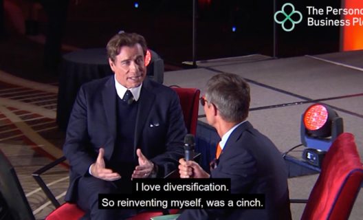 Stephen Bruyant-Langer interviewing John Travolta