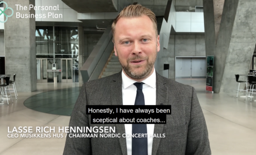 Portrait of CEO Lasse Rich Henningsen - testimonial for The Personal Business Plan